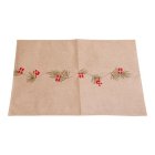 Dansk Jul Bordløber Beige
