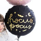 Hocus Pocus Folieballon Sort Guld