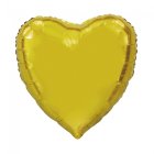 Hjerte Folieballon Guld