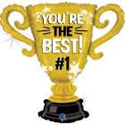 Trofæ You're The Best Folieballon