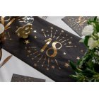 18 Års Bordløber Guld/Sort