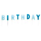 Birthday Kagelys Blå