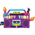 Boombox Party Time Folieballon