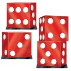 Casino Terning Dekorationer
