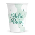 Hello Baby Papkrus Mintgrøn/Hvid