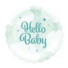 Hello Baby Paptallerkener Grøn