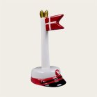 Studenterhue Med Dannebrog Flag Rød