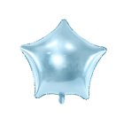 Stjerne Folieballon Lyseblå