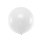 Stor Rund Ballon Hvid