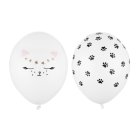 Kat Balloner Pastel Hvid