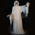 Bevægende Grim Reaper Med Klokke
