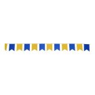 Flag Guirlande Blå/Gul