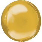 Orbz Folieballon Metallisk Guld