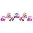 Girly Guirlande Lyserød