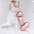 Penis Folieballon Rosaguld