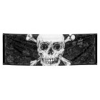 Pirat Dødningehoved Banner Mellem