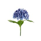 Kunstig Premium Hortensia Blomst Marineblå