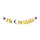 Eid Mubarak Guirlande Guld