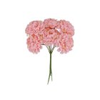 Kunstige Mini Hortensia Blomster Lyserød