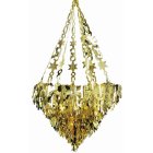 Lysekrone Diamant Guld