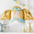 Engel Folieballon Guld