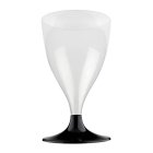 Genanvendelige Champagneglas Sort