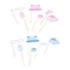 Gender Reveal Selfie Props