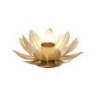 Lotus Lysestage Guld