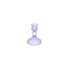 Antik Glas Lysestage Lavendel
