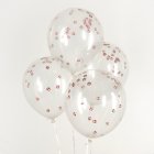 Dannebrog Konfetti Balloner