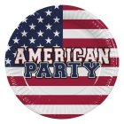 American Party Tallerkener