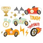 Racer Falske Tatoveringer
