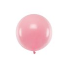 Stor Rund Ballon Pastel Lyserød