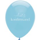 Årets Konfirmand Balloner Lyseblå