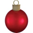 Julekugle Folieballon Rød