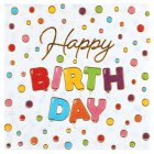 Happy Birthday Servietter