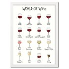 World Of Wine A4 Plakat