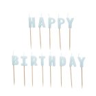 Happy Birthday Kagelys Lyseblå