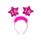 18 Års Hårbøjle Pink