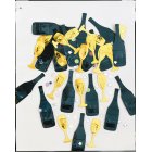 Champagneglas Flasker Konfetti