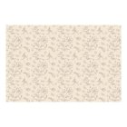 Blomster Engangsdug Beige