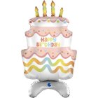 Lagkage Happy Birthday Folieballon