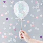 Mini Konfetti Balloner Sølv