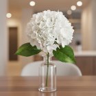 Kunstig Premium Hortensia Blomst Hvid