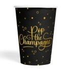 Pop the Champagne Papkrus Sort/Guld