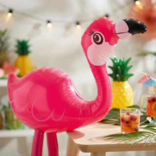 Oppustelig Pink Flamingo