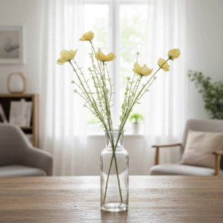 Vilde Blomster Buket Gul