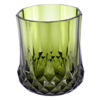 Genanvendeligt Plastglas Grøn
