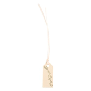Kviste Etiketter Blush/Guld