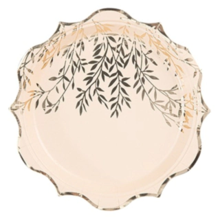 Bladranker Paptallerkener Blush